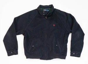 Vintage Polo Ralph Lauren Wool Bomber Jacket Plaid Lined Men’s Size XL - Picture 1 of 16