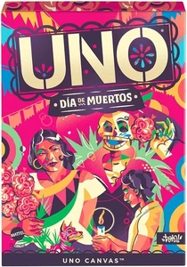 Mattel Games UNO Canvas Día de Muertos gioco di carte - Foto 1 di 10