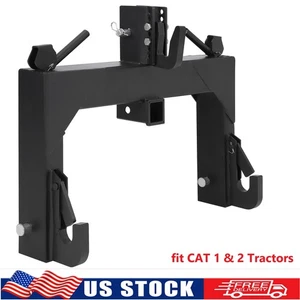 3 Punkt Schnellwechsler Adapter Befestigung für Kategorie 1 & 2 Traktor 3000 Pfund USA - Bild 1 von 7