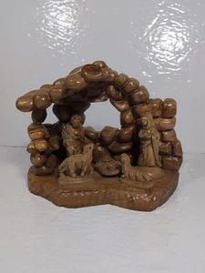 Belén Zachariah Bros hecho a mano en madera de olivo de Belén!! - Imagen 1 de 10