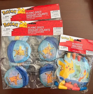 Discos voladores y reventones favoritos de fiesta de cumpleaños Pokémon Foto 1 de 4