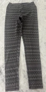 Leggings para mujer Eddie Bauer talla S polar gris negro Fair Isle - Imagen 1 de 8