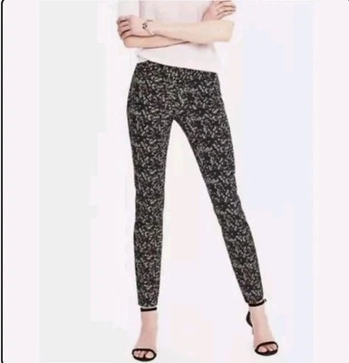 New Banana Republic Sloan-fit Ditsy Floral Slim Ankle Stretch Pant  Size 2 - Image 1 of 4