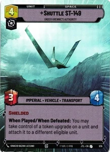 Star Wars Unlimited - Shuttle ST-149 Hyperspace Foil 976 - Picture 1 of 1