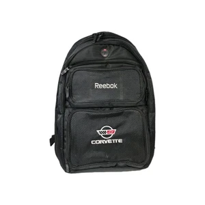 Mochila Corvette Banderas Cruzadas Logo Deportivo Chevrolet Vintage Viaje Escuela - Imagen 1 de 12