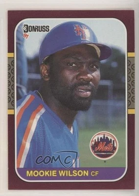 1987 Donruss Opening Day Box Set Mookie Wilson #129 - Image 1 of 2