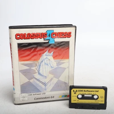 Colossus Chess 4 Ozisoft Australia For Commodore 64 C64 Tape COMPLETE - Image 1 of 4