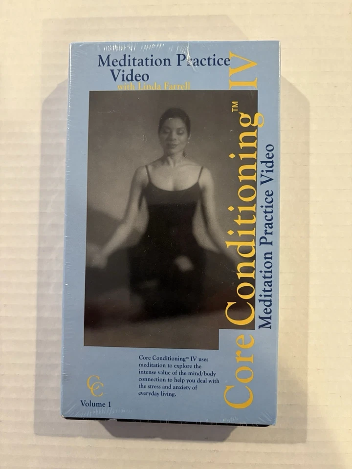 CORE CONDITIONING IV -MEDITATION PRACTICE VIDEO Linda Farrell VHS  - NEW - Image 1 of 1