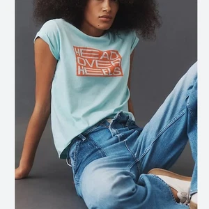 Camiseta MOTHER The Boxy Goodie Goodie Cabeza Sobre Tacones Gráfico Mediano - Imagen 1 de 4