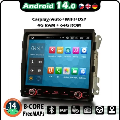 8.4" Porsche Cayenne Autoradio Android 14 GPS CarPlay GPS Navi DAB+Radio 4G SWC - Bild 1 von 4