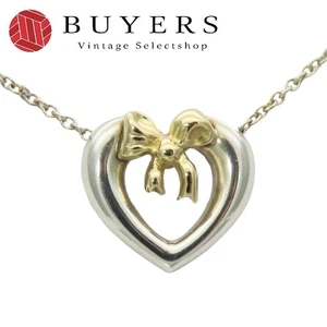 Tiffany & Co. Used Necklace Silver 925 K18 Yellow Gold Approx. - Picture 1 of 9