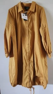 Anthony Original XL Women’s Shirt Dress Long Sleeve Button Down NWT - Picture 1 of 11