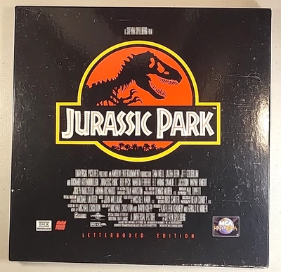 Jurassic Park, THX Letterbox Laserdisc 3-Disc Box Set (VG) Steven Spielberg - Image 1 of 4