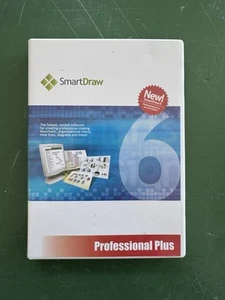 SMART DRAW 6 PROFESSIONAL PLUS Windows 95/98/2000/XP PC - Picture 1 of 5