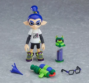 Figma SP-076 Splatoon Boy Nintendo Ver. Max Factory Good Smile Authentic Inkling - Picture 1 of 9