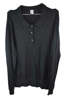 LA REDOUTE Black Knitwear Jumper size 2XL Womens Collared Pullover Casual - Image 1 of 4