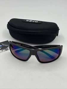 NEW REVO DUNE Matte Brown POLARIZED Evergreen Lens Sunglass RE 1202 02 GN - Picture 1 of 6