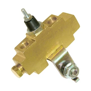 Brake Distribution Block Valve Disc Or Drum Brass 1970-71 Challenger Cuda 1pc - Picture 1 of 9