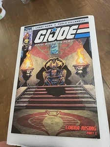 GI JOE 216 COVER A 1ST PRINTING 2015 IDW Cobra Rising Higher Grade - Picture 1 of 10