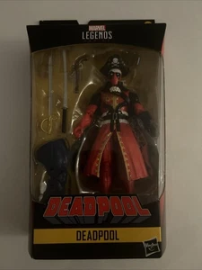 Hasbro Marvel Legends Series Deadpool 6" Modellino Capitano Pirata - Nuovo con scatola - Foto 1 di 5
