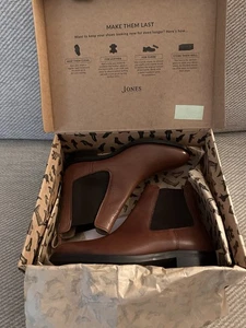 Brand new In Box -Jones - “forget Me Not”Tan Boots Size 4 (37) - Picture 1 of 8
