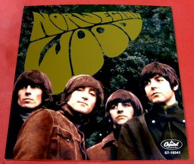Beatles "NORWEGIAN WOOD " 1965, Capitol 19341, Reissue Picture sleeve NM. Foto 1 de 3