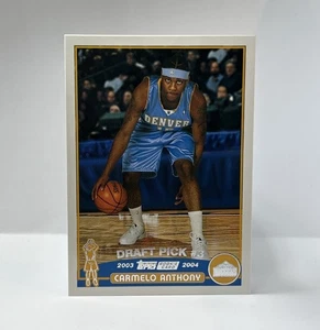 2003-04 Carmelo Anthony Rookie Topps 1st Edition Draft Pick #223 Nuggets RC - Picture 1 of 7