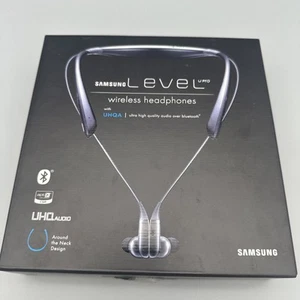 Samsung Level U Pro Stereo Bluetooth Wireless Headphones UHQA Black - Zdjęcie 1 z 5