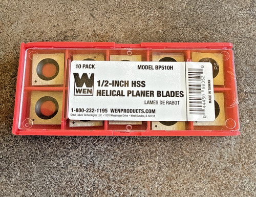 Lames de Rabot HSS 82mm Paire pour Raboteuse Électrique Manuelle