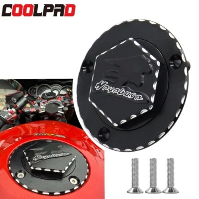 For SUZUKI HAYABUSA GSX1300R 2008-2020 3D Engraved Fuel Tank Gas Cover Cap - Image 1 of 4
