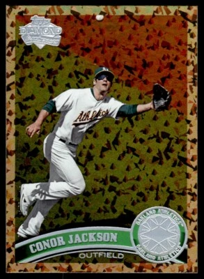 2011 Topps Cognac Diamond Anniversary Conor Jackson Oakland Athletics #US161 - Image 1 of 2
