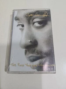 2Pac Tupac Rose from Concrete 1 rap hip hop RARE Cassette tape INDIA  2000 - Picture 1 of 4