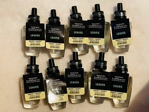10x Bath Body Works Wallflowers Leaves  Diffuser Refill Bulbs - Picture 1 of 1