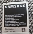 original Samsung Akku EB-F1A2GBU   3,7 V  1650 mAh   für div. Samsung Galaxy 