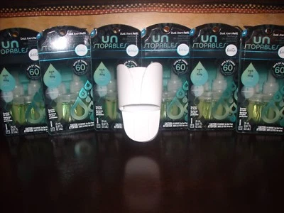 6 recambios de tapón de aceite perfumado doble Febreze Unstopables FRESCOS Y COQUETOS  Foto 1 de 4