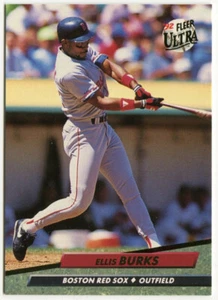 1992 Fleer Ultra #13 Ellis Burks Boston Red Sox - Picture 1 of 2