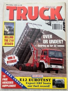 TRUCK DECEMBER 1992 - DOUGLAS CONCRETE - ROD IZZARD - STRATO 210 - Bild 1 von 1
