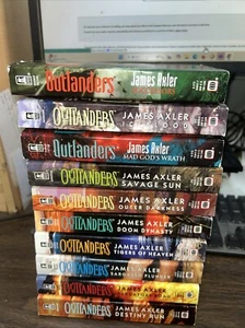 JAMES AXLER OUTLANDERS Book Lot Of 10 Paperback Fantasy Sci-fi - Picture 1 of 8