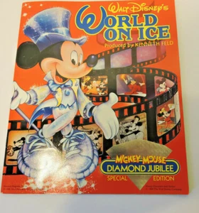 Programma di pattinaggio vintage 1985 Walt Disney World on Ice "Giubileo di diamante" - Foto 1 di 4