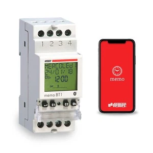 VE767600 MEMO BT1 - Digital Zeitschaltuhr mit Zeit oder Astro Programmierung ... - Bild 1 von 3
