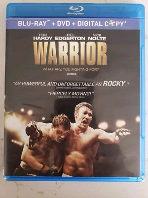 Warrior (Blu-ray/DVD, 2011, Canadian) Tom Hardy, Joel Edgerton, Nick Nolte - Image 1 of 4