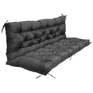 Replacement Cushion For Garden Swing Chair Bench Hammock Seat Backrest Pad Mat - Picture 1 of 56