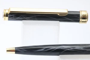 Vintage Colibri grauer Marmor Kugelschreiber, GT (Originalhülle) - Bild 1 von 5