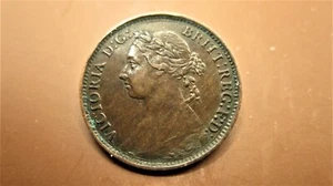 1893 VICTORIA FARTHING - Picture 1 of 3