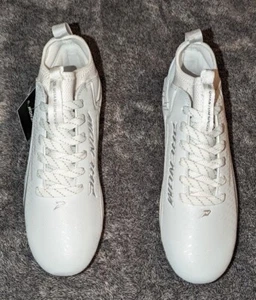 QUANTUM SPEED: FOOTBALL CLEATS WHITE by Phenom Elite Sz-12 - Picture 1 of 17