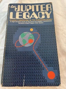 THE JUPITER LEGACY by Harry Harrison (1970) Bantam Vintage Paperback Book - Picture 1 of 3