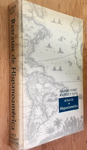 Retratos de Hispanoamerica by Florit & Patt 1962 Spanish Textbook Illustrated HC - Picture 1 of 15