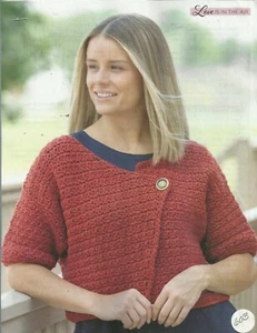 G0125 FRÜHLING FLING CROPPED JACKE HÄKELANLEITUNG - Bild 1 von 2
