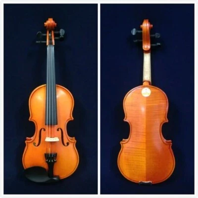 Handmade Kapok V888 Premium 1/4 Size Solid Wood Violin Pack-Foam Case,Rosin,Bow - Image 1 of 4
