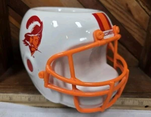 Tampa Bay Buccaneers NFL Football Team Helmet Planter 1990 Geerlings Greenhouse - Picture 1 of 9